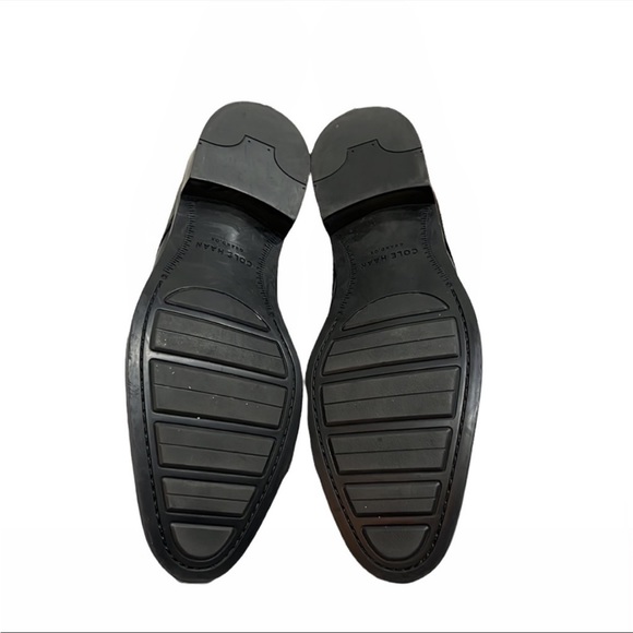 Cole Haan Black Leather Oxfords Size 10 - Picture 9 of 9